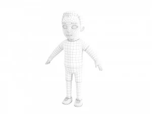 Character108 Man 3D Model