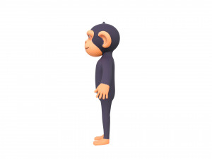 Character109 Chimpanzee 3D Модель