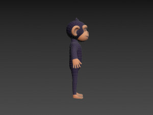 Character109 Chimpanzee 3D Модель
