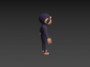Character109 Chimpanzee 3D Модель