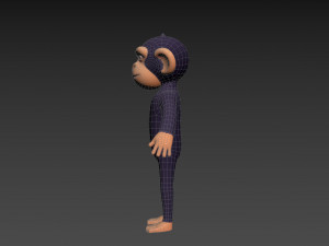 Character109 Chimpanzee 3D Модель