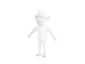 Character109 Chimpanzee 3D Модель