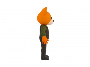 Character110 Dog 3Dモデル