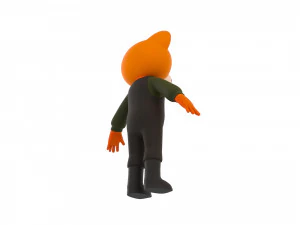 Character110 Dog 3D Model