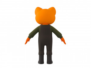 Character110 Dog 3Dモデル