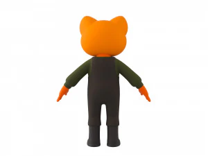 Character110 Dog 3D Model