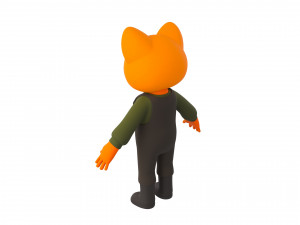 Character110 Dog 3Dモデル