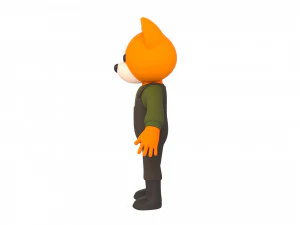 Character110 Dog 3D Model