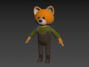 Character110 Dog 3Dモデル