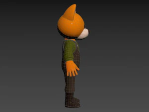 Character110 Dog 3D Model