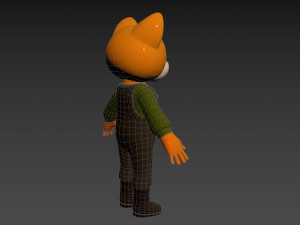 Character110 Dog 3Dモデル