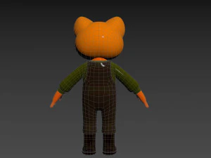 Character110 Dog 3D Model