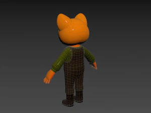 Character110 Dog 3D Model