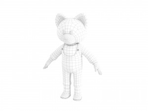 Character110 Dog 3Dモデル