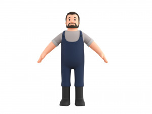 Character111 Man 3Dモデル
