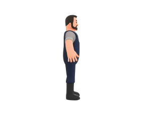 Character111 Man 3Dモデル