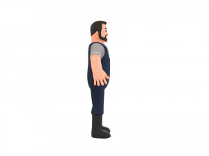 Character111 Man 3D Model