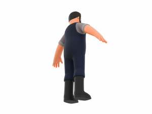 Character111 Man 3Dモデル