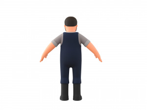 Character111 Man 3Dモデル