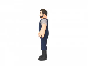 Character111 Man 3D Model