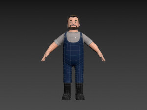 Character111 Man 3Dモデル