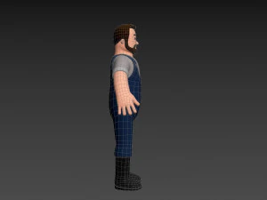 Character111 Man 3D Model
