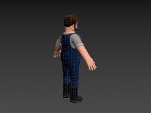 Character111 Man 3Dモデル