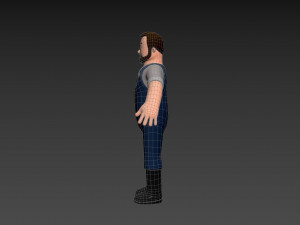 Character111 Man 3Dモデル