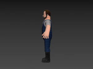Character111 Man 3D Model