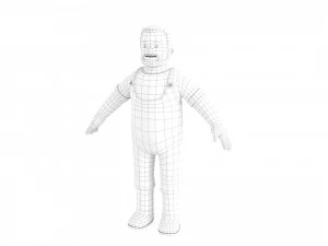 Character111 Man 3D Model