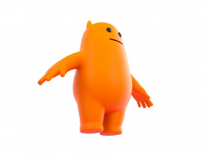 Character112 Monster 3D Модель