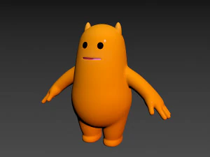 Character112 Monster 3D Model
