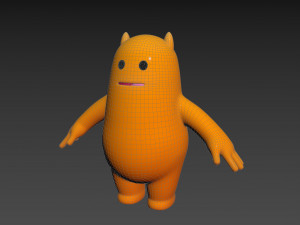 Character112 Monster 3D Модель
