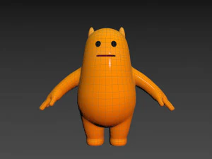 Character112 Monster 3D Model