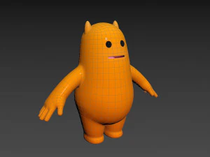 Character112 Monster 3D Model