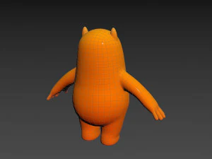 Character112 Monster 3D Model