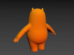 Character112 Monster 3D Model
