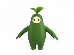 Character113 Leaf Monster 3D Model