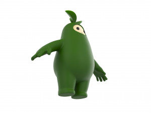 Character113 Leaf Monster 3D Model