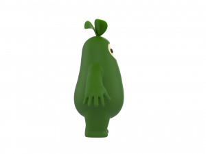 Character113 Leaf Monster 3D Model
