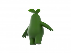 Character113 Leaf Monster 3D Model