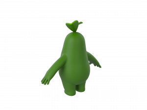 Character113 Leaf Monster 3D Model