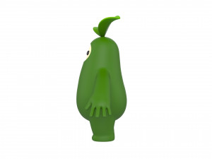 Character113 Leaf Monster 3D Model