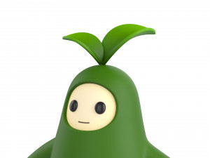 Character113 Leaf Monster 3D Model