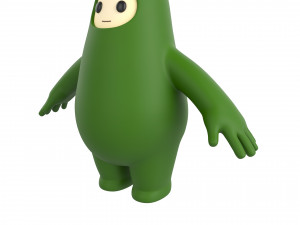 Character113 Leaf Monster 3D Model