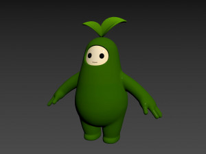 Character113 Leaf Monster 3D Model