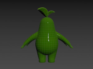 Character113 Leaf Monster 3D Model
