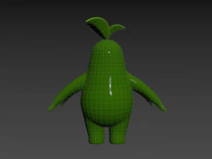 Character113 Leaf Monster 3D Model