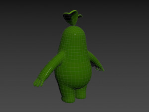 Character113 Leaf Monster 3D Model