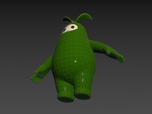 Character113 Leaf Monster 3D Model